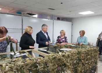 Челнинские активисты сплели более 8 тыс. кв. метров маскировочных сетей