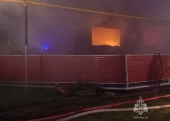 На пожаре под Альметьевском погиб тяжелобольной мужчина