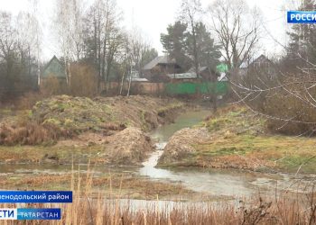 Купол колокольни в Раифском монастыре забрали на реставрацию