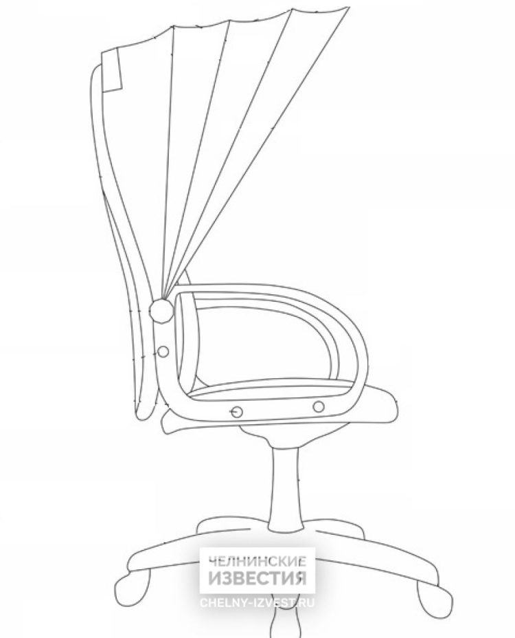 Изобретатель из Челнов создал кресло, которое защищает от шума и помех в офисе