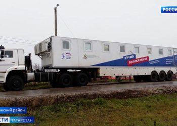 Жители села Савалеево оценили работу мобильной поликлиники