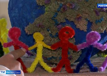 «Я хочу, чтобы планета была чистая»: участники марафона «Шар желаний» представили макеты Земли из вторсырья