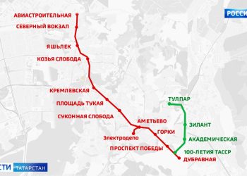 Казанцам рассказали о ходе строительства второй ветки метро