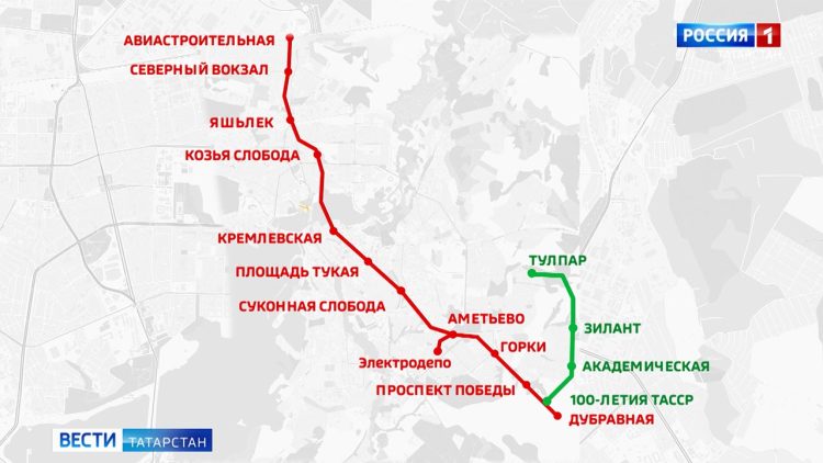 Казанцам рассказали о ходе строительства второй ветки метро