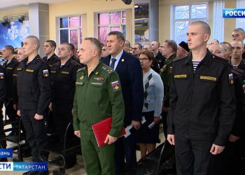Новобранцев из Татарстана проводили на службу в ЮВО