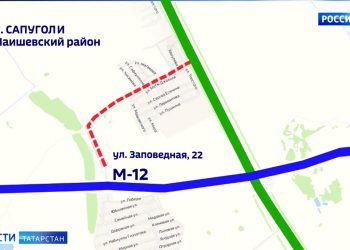 Жители нового коттеджного поселка в Лаишевском районе оказались без выезда из жилой зоны