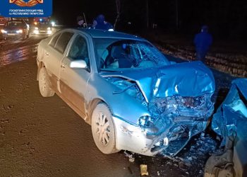 В Татарстане на трассе погиб водитель легковушки, выехав на встречку