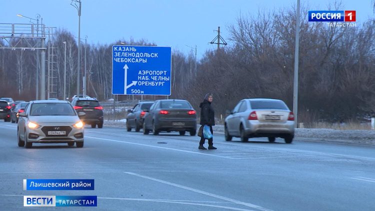 В Казани из-за отсутствия перехода у ЖК «Южный парк» женщина оказалась в реанимации