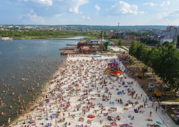 В Альметьевске по нацпроекту благоустроят пляж водохранилища