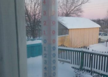 В Агрызском районе столбики термометров упали до -49 градусов