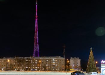 В новогодние праздники на казанской телебашне включат световое шоу