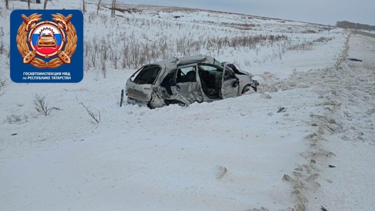В Татарстане на трассе М7 водитель легковушки погиб, влетев в ГАЗель