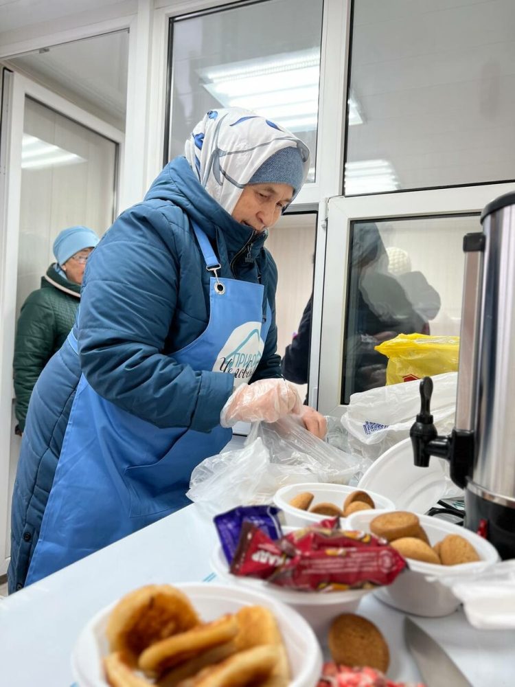 В Зеленодольске открылся пункт раздачи бесплатного горячего питания «Приют человека»