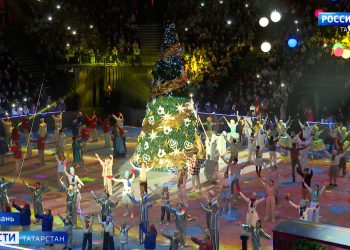 На Республиканской новогодней елке присутствовали 16 тыс. детей