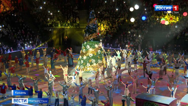 На Республиканской новогодней елке присутствовали 16 тыс. детей