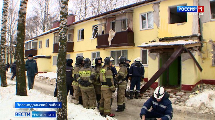 Четыре человека пострадали в результате хлопка бытового газа в жилом доме в Осиново