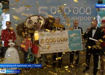 Международный аэропорт Казани обслужил 5 млн пассажиров за год