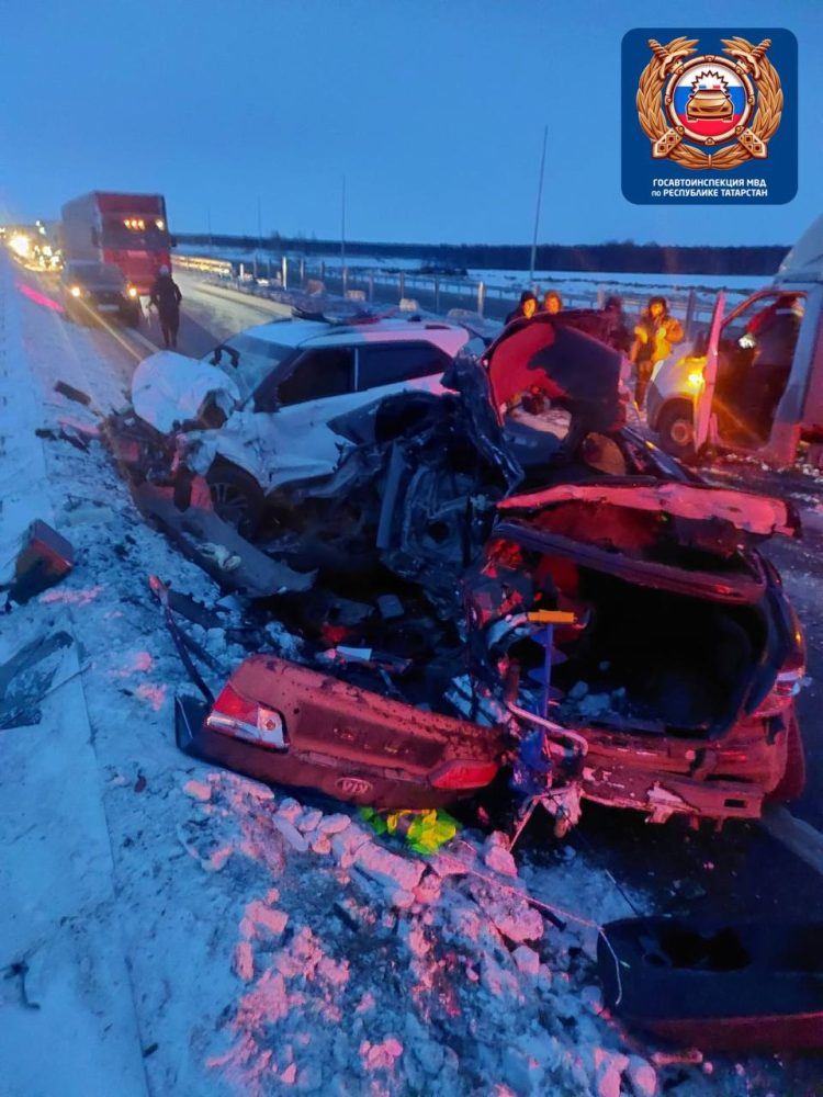 В Пестречинском произошло смертельное ДТП с тремя погибшими