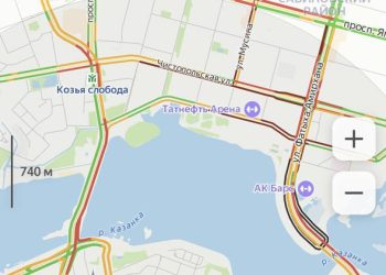 В Казани пробки достигли 10 баллов