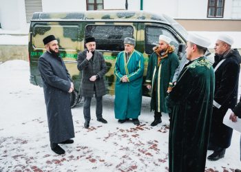 Имамы из Арска купили бронированную «Газель» для татарстанцев, находящихся в зоне СВО