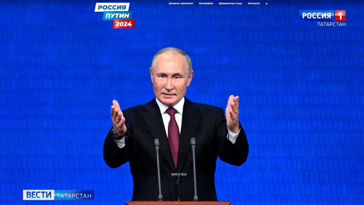 Сайт кандидата на должность президента РФ Владимира Путина начал работу 