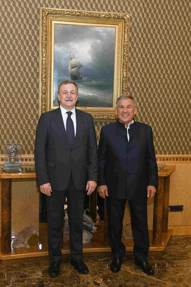 Минниханов встретился с врио руководителя Федеральной таможенной службы