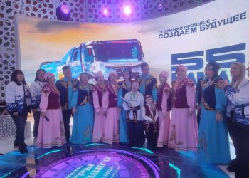 Семья из Челнов представила Татарстан на фестивале «Родные-Любимые»