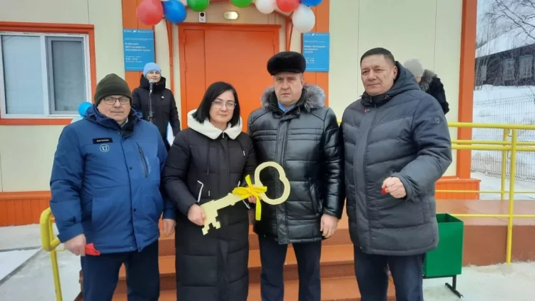 В Азеево открыли новый ФАП по нацпроекту