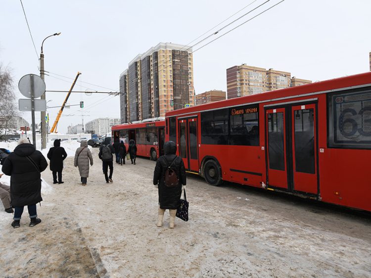 За одну неделю в Казани общественный транспорт доставил 4,4 млн пассажиров