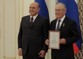 Михаил Мишустин поздравил Минтимера Шаймиева с днем рождения