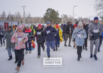 В Челнах в рамках акции «Забег обещаний» участники преодолели 2024 метра