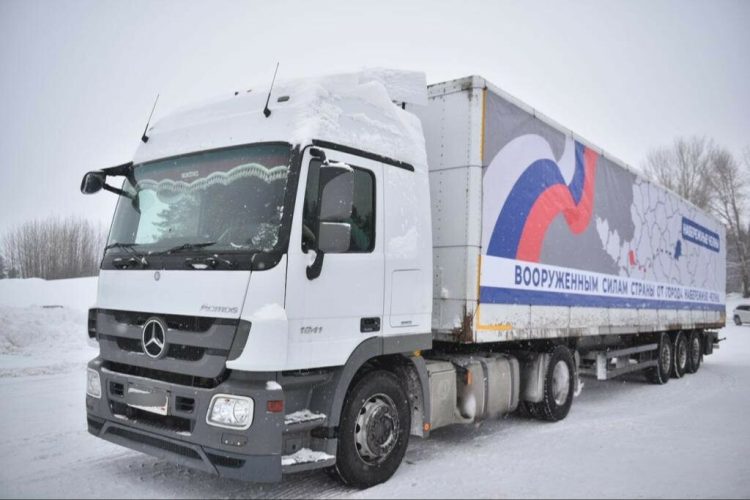 Из Челнов в Лисичанск отправили фуру с гумпомощью