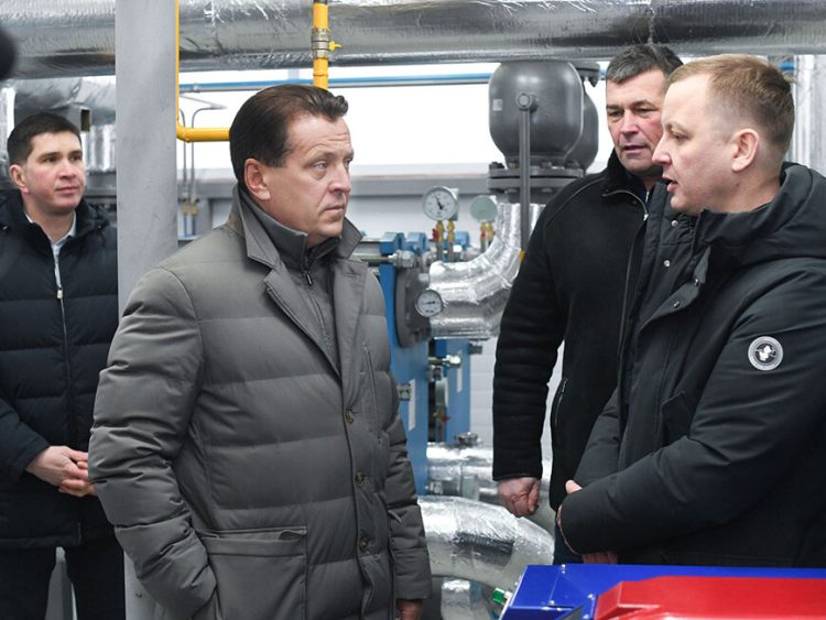 Метшин проверил новую котельную в центре Казани