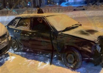 В Казани в результате ДТП пострадал водитель легковушки