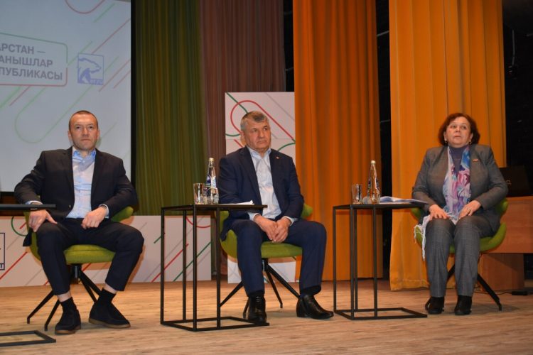 В Аксубаево по нацпроекту «Демография» прибыл автобусный марафон