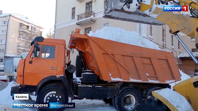 Татарстан после аномального снегопада: миллион тонн снега и пустые магазины