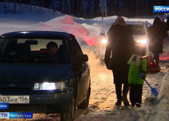 Казанцы жалуются на неочищенные дороги