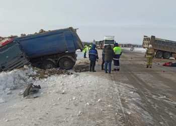 В Татарстане на трассе М7 при ДТП погибла женщина