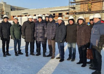 Строительство крупнейшей и самой современной поликлиники РТ идет с опережением графика