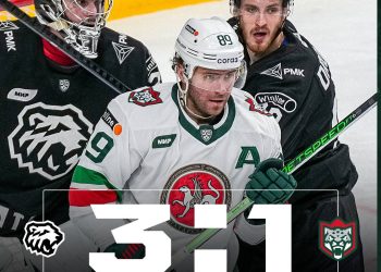 «Ак Барс» уступил «Трактору» со счетом 3:1