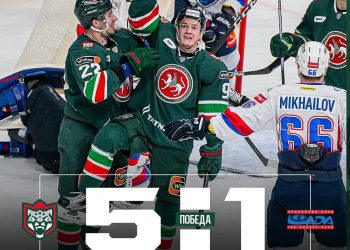 «Ак Барс» разгромил «Ладу» со счетом 5:1