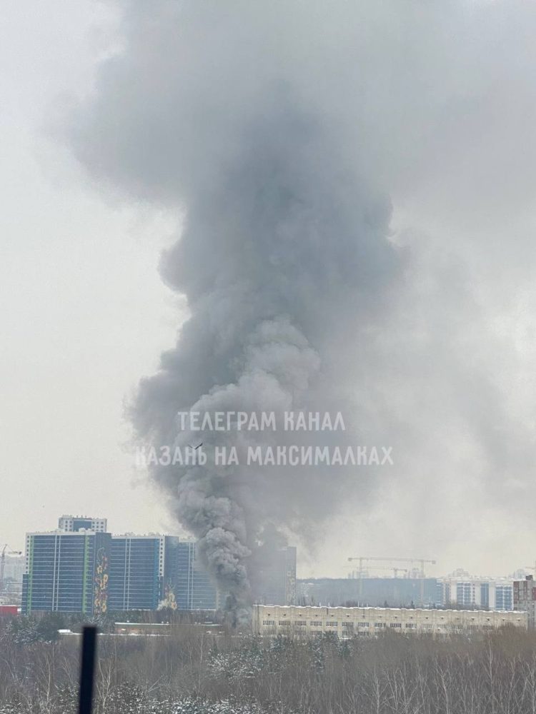 В Казани загорелась горбольница №18