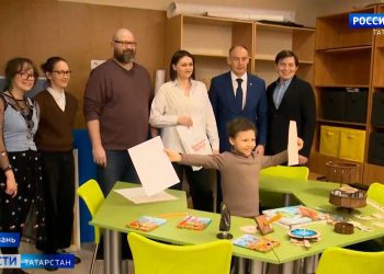Шаймиев исполнил мечту 7-летнего мальчика из Казани, побывать в «Татармультфильме»