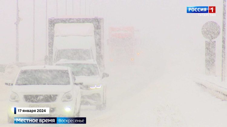 Снегопад, метель и ветер до 27 метров: в Татарстане прошел сильнейший снегопад за 13 лет