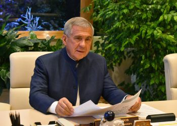 Минниханов встретился с Эмиром Катара