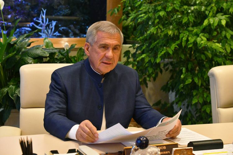 Минниханов встретился с Эмиром Катара