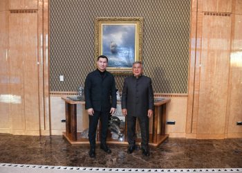 Минниханов встретился с главой Калмыкии