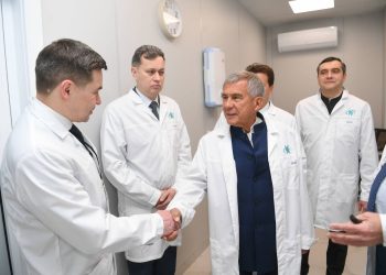 Минниханов посетил новый медицинский центр