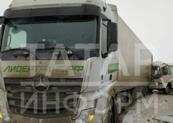 В Татарстане снова произошло ДТП на трассе