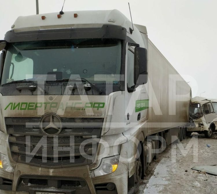 В Татарстане снова произошло ДТП на трассе